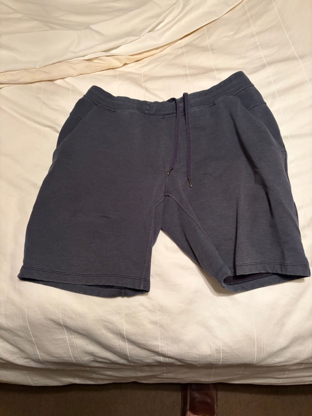 lululemon athletica Men's Navy Athletic Drawstring Shorts
